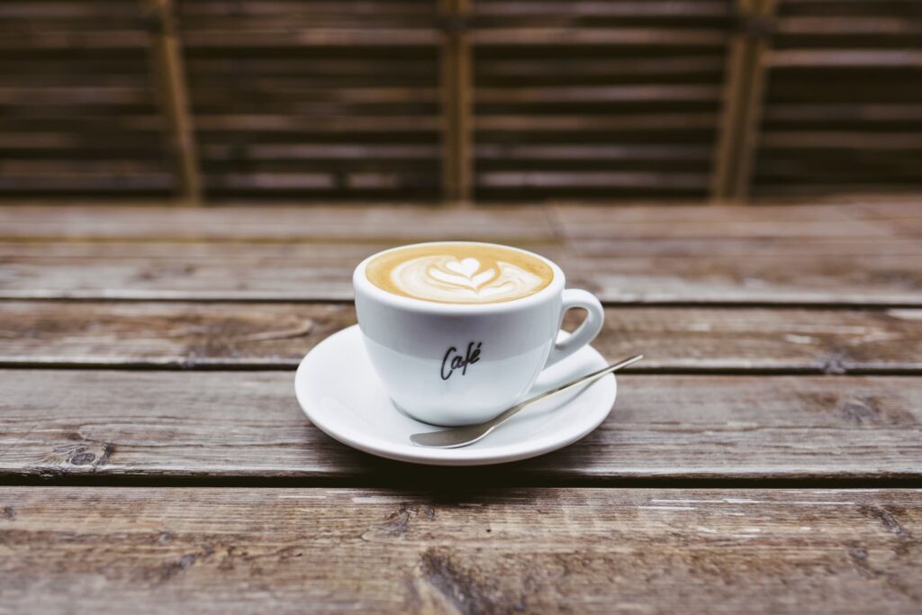 コーヒーでほっと一息